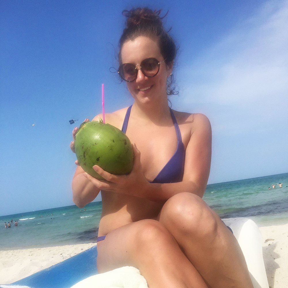 Coconut on the Beach