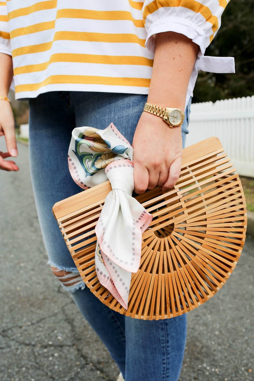 Heather of Partial To Pink Cult Gaia Ark Bag