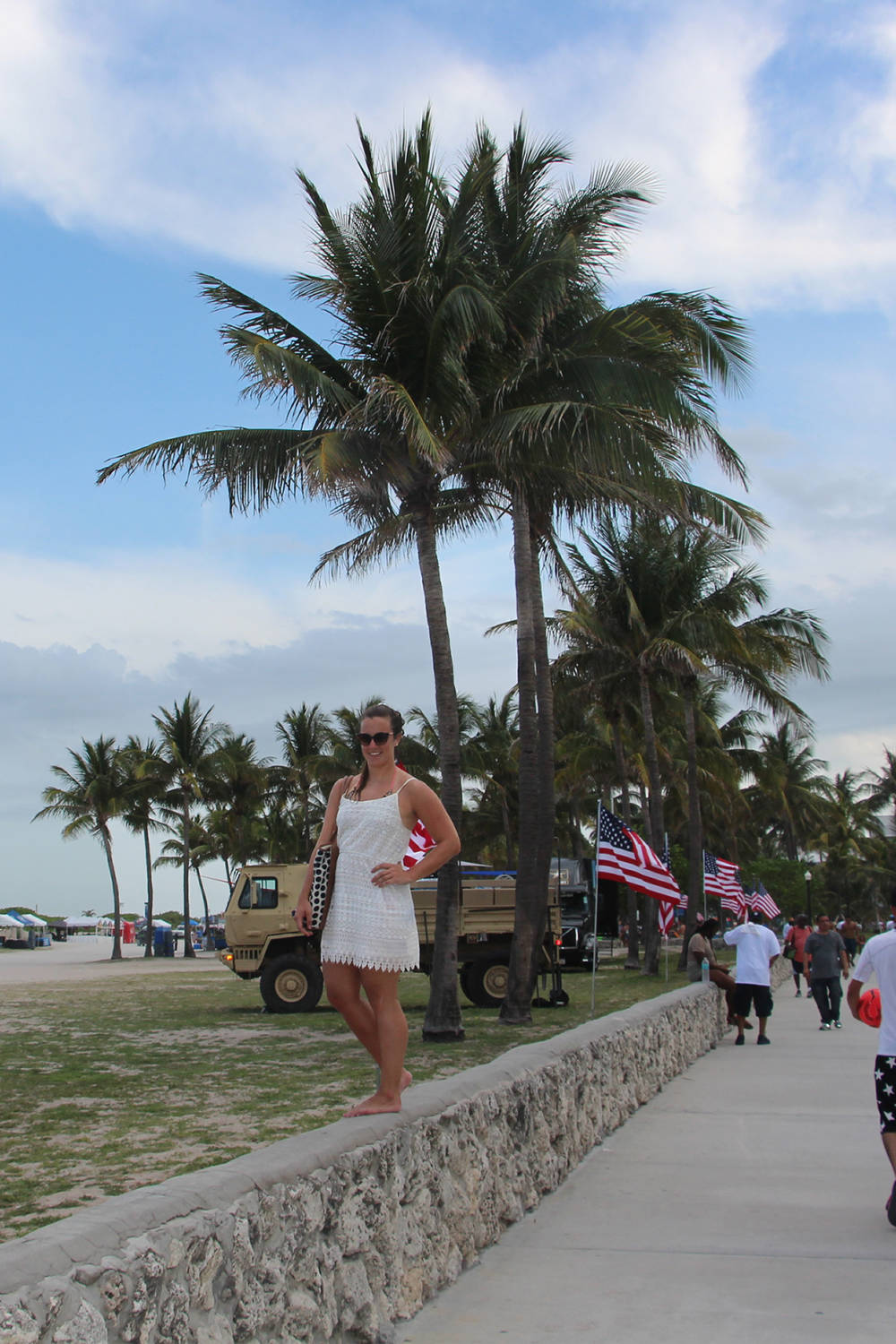 On the South Beach Boardwalk