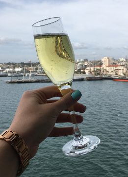 San Diego Cruise Ship Champagne