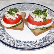 Open Faced Chicken TBM Sandwich
