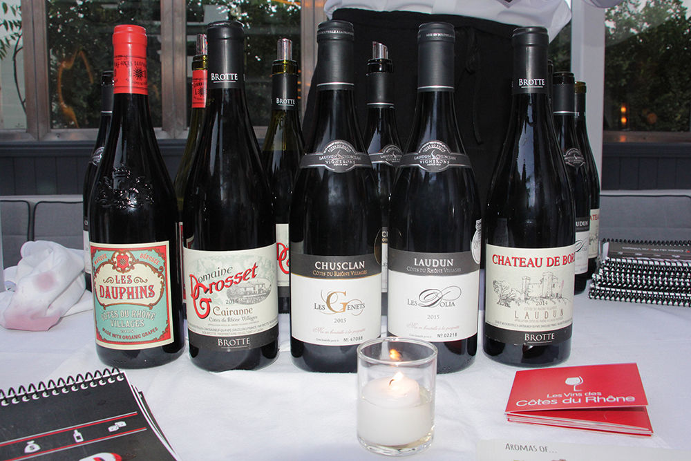 Red Wine Options at The Wine Enthusiast Launch Party at La Sirena