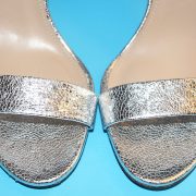 Toes of Silver Metallic J.Crew High Heel Sandals