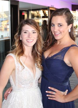 Detroit Wedding - Kitty and Kelly at the Roostertail