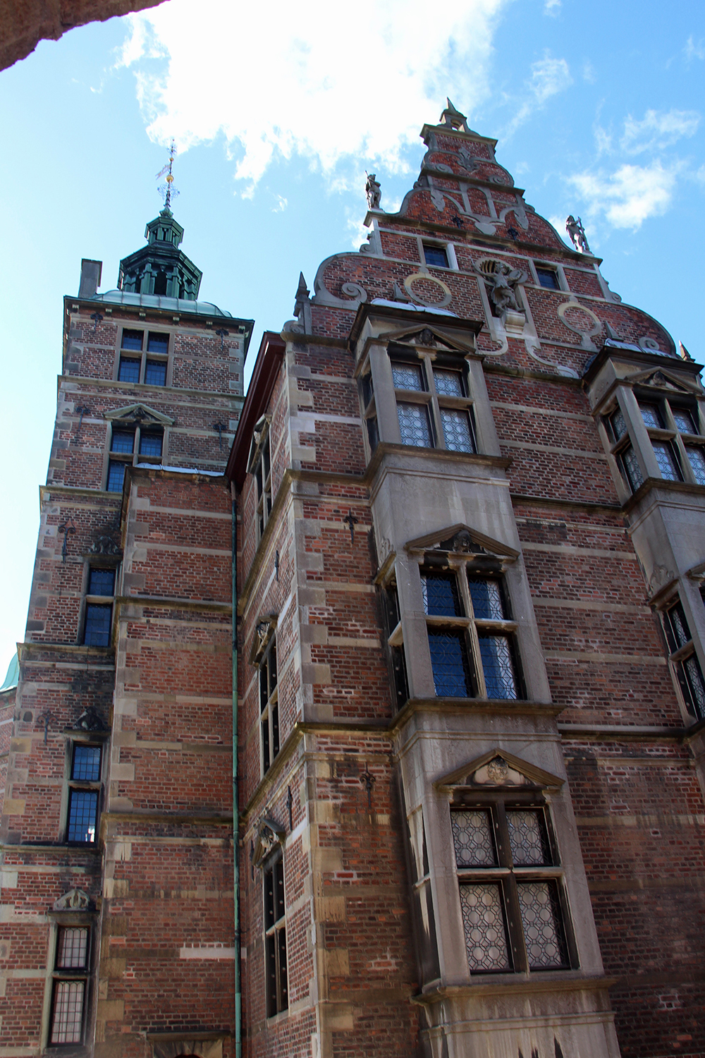 Looking Up at Rosenborg Castle
