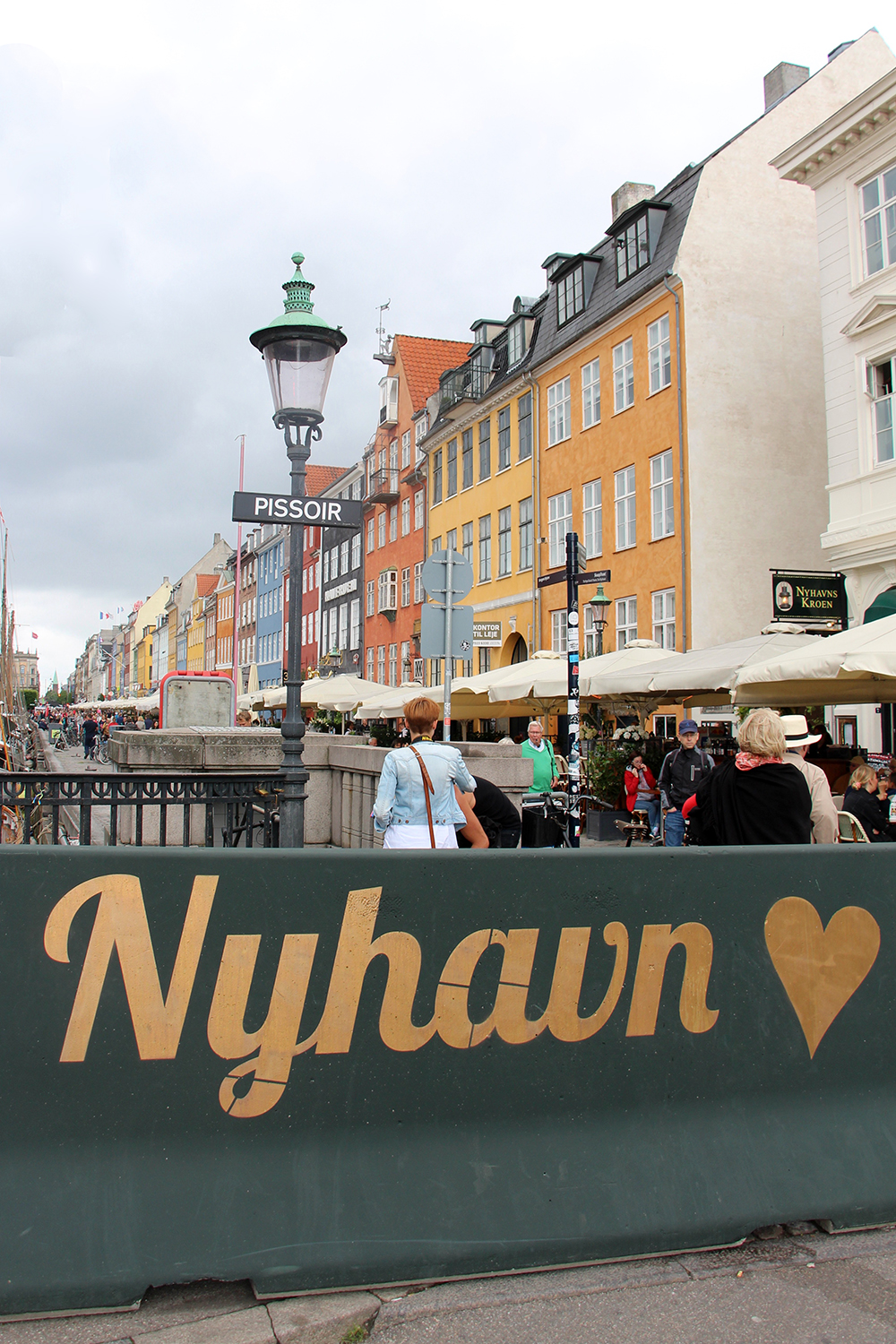 Nyhavn Barrier at the Canal in Copenhagen
