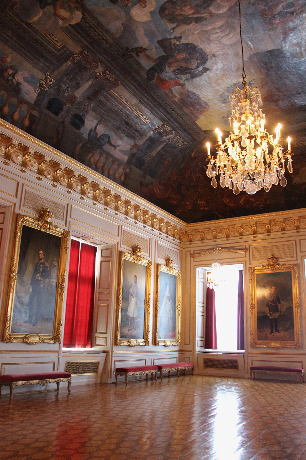 Ballroom at the Drottningholm Palace