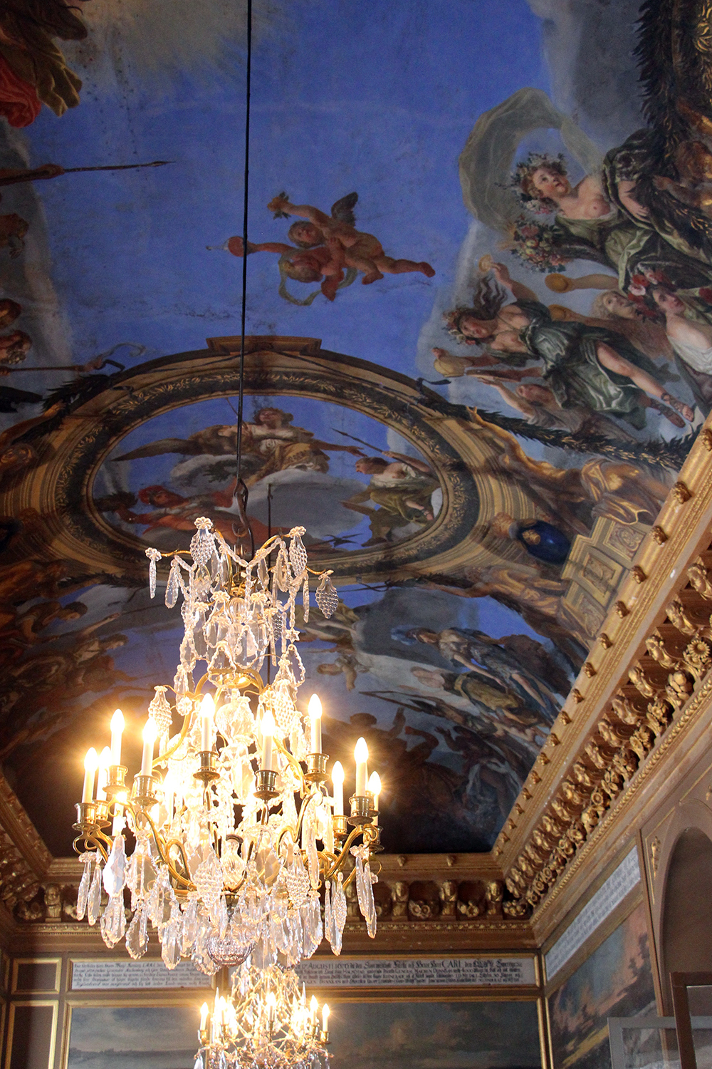 Ceiling at Drottningholm Palace