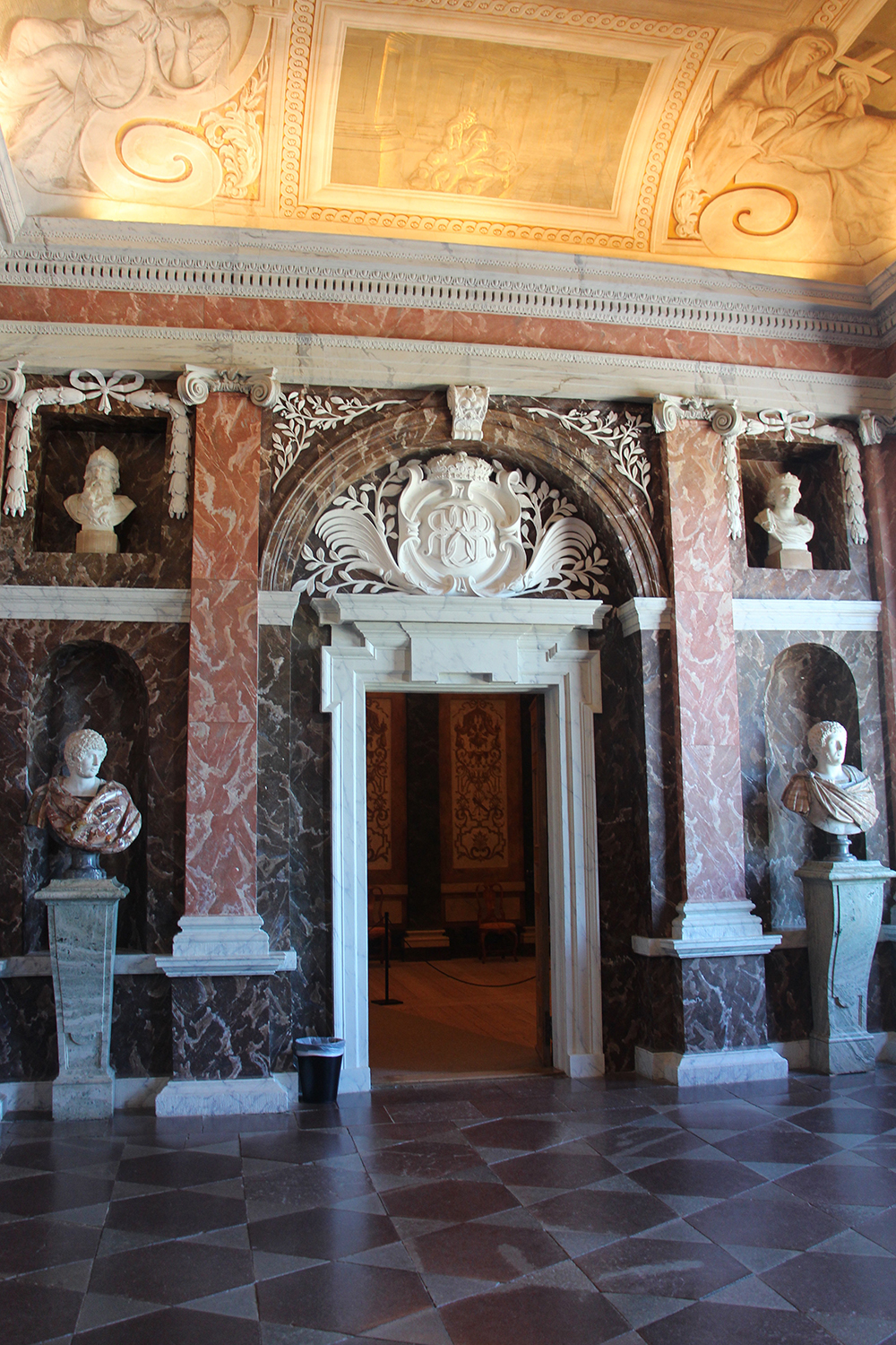 Faux Marble at the Drottningholm Palace