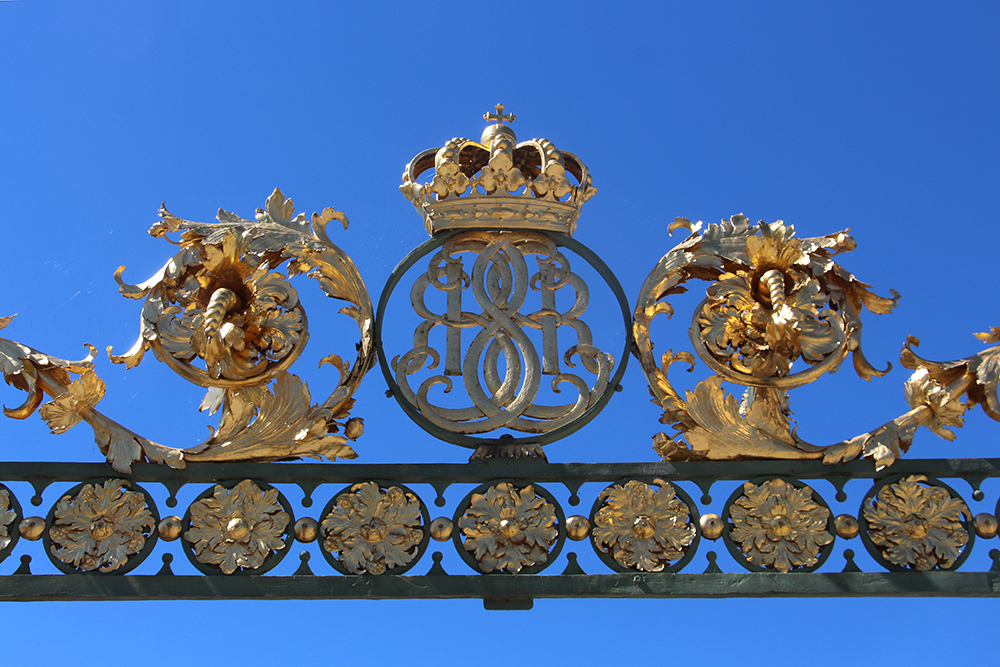 Gold Gate at Drottningholm Palace