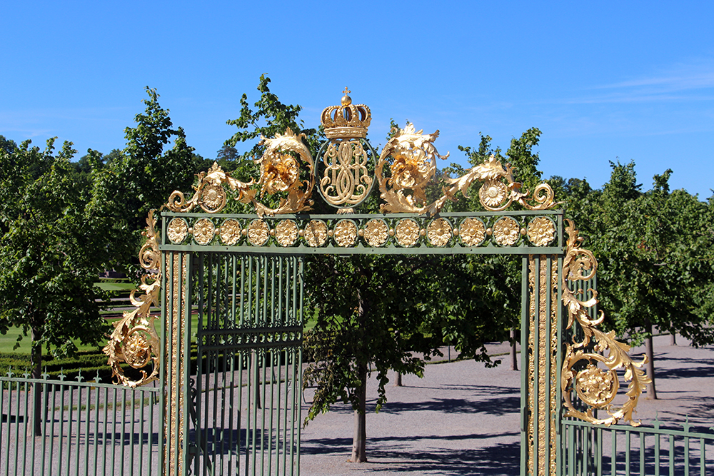 Golden Gate at the Drottningholm Palace
