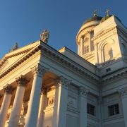 Helsinki Cathedral at Sunset