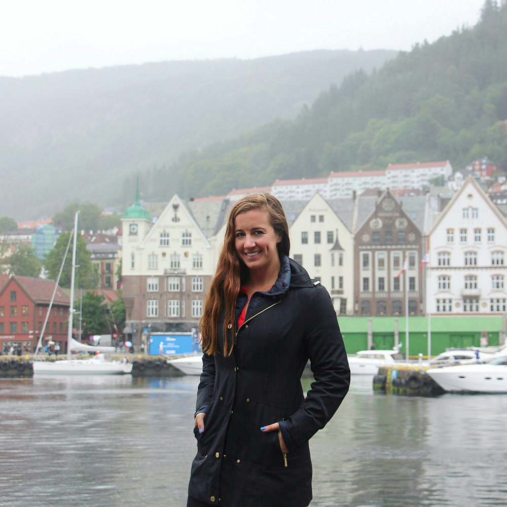 In the Bergen Harbor