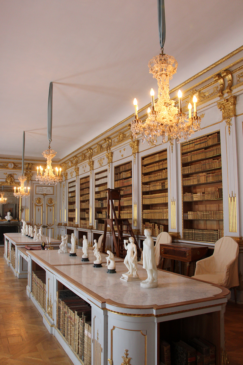 Library at Drottningholm Palace