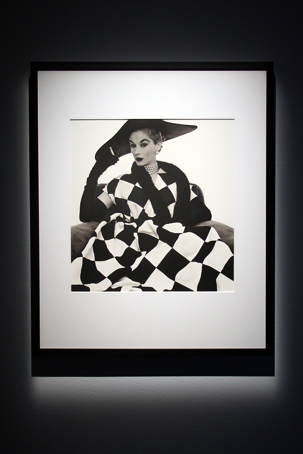 Lisa Fonssagrives by Irving Penn at the Fotografiska Museum in Stockholm