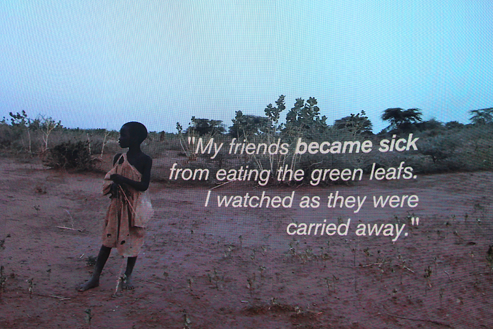 Quote from What's on the Plate Exhibit at Fotografiska