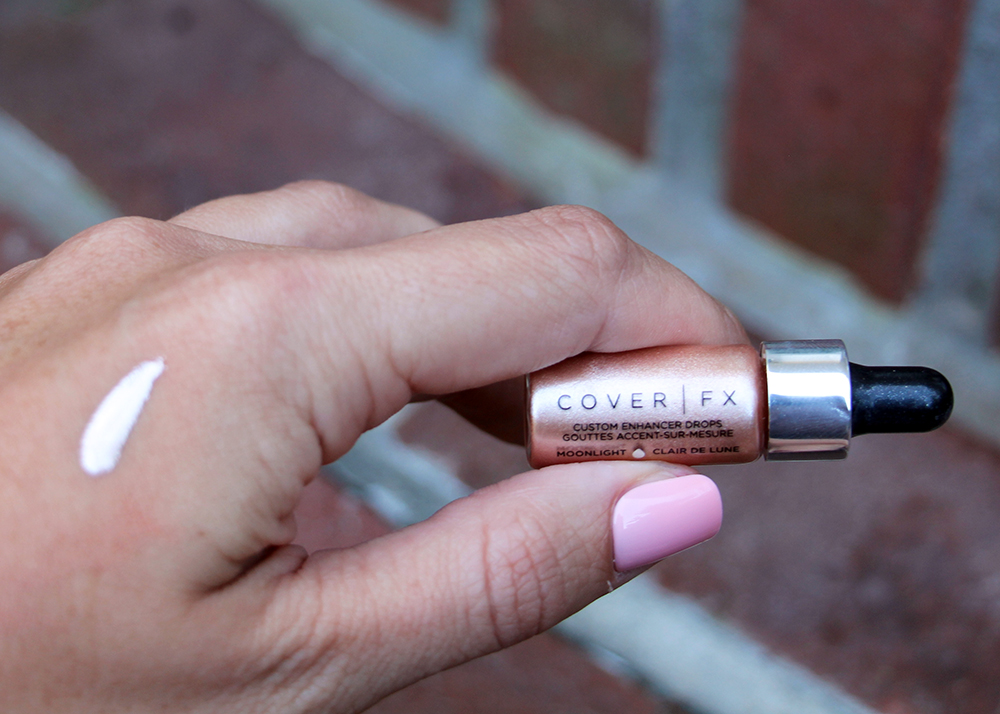 Sparkles and Shoes August Beauty Favorites COVER FX Custom Enhancer Drops in Moonlight