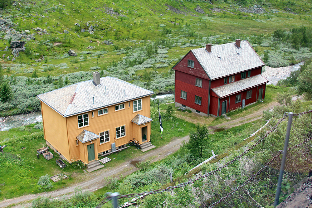 Colorful Houses in Flam Norway