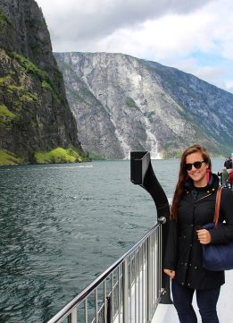 Cruising Through the Norwegian Fjords in Flam Norway