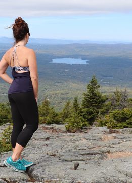 Kelly on the Top of Mt. Kearsarge