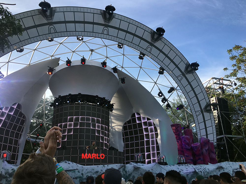 Marlo Performing at Electric Zoo
