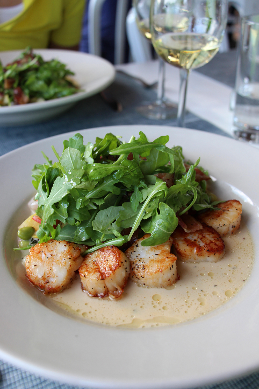 Quick's Hole Tavern Seared Sea Scallops