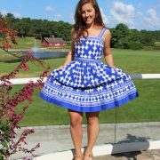 Skirt on the kate spade new york lantern poplin flounce sundress