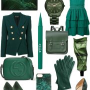 Sparkles and Shoes Green Fall 2017