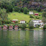 Townhouses in Flam Norway