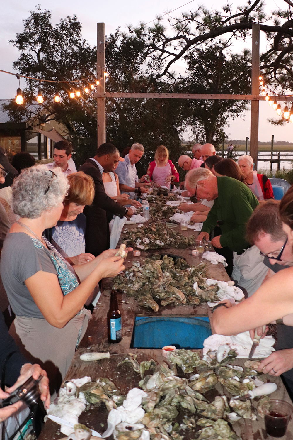 Charleston Postcards - Bowens Island Restaurant Oyster Roast