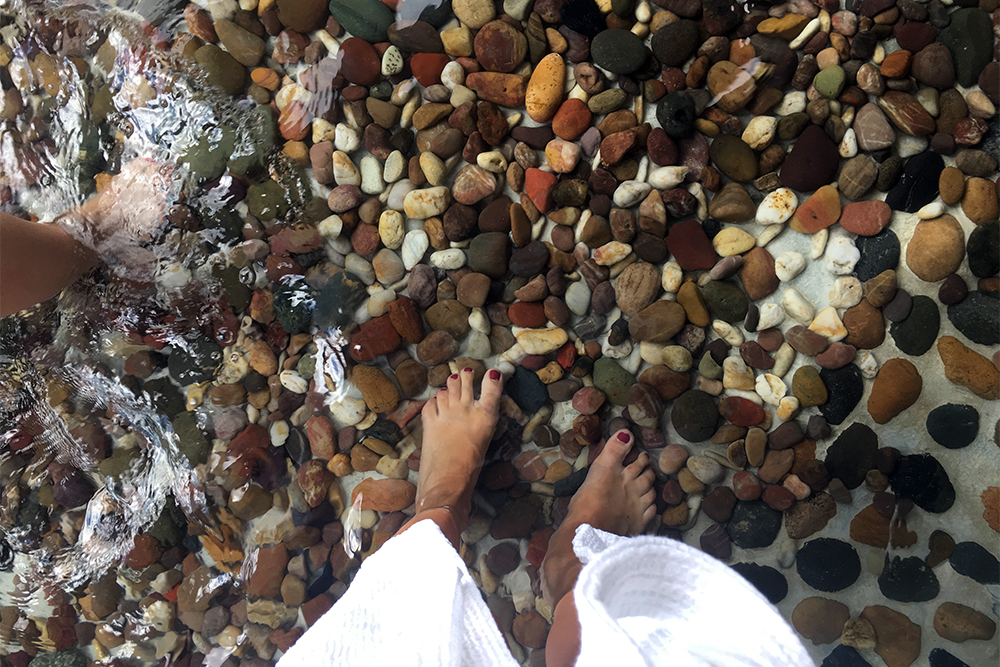 Foot Massage Path at Sojo Spa Club