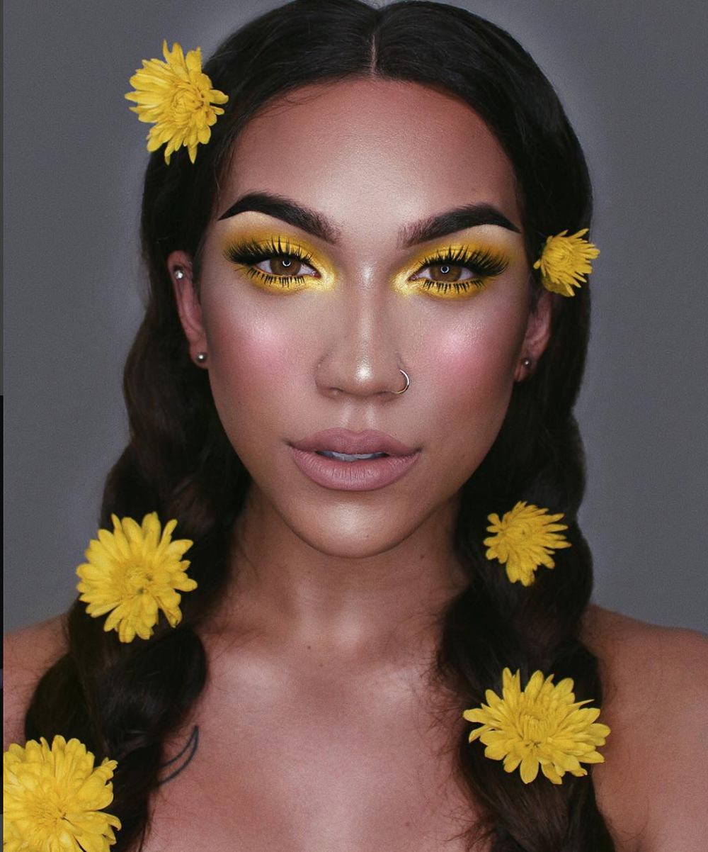 Halloween Makeup - Daisy Sunshine Makeup | Luna Fortun