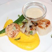 The Inn at Pleasant Lake Pan Seared Canadian Scallops