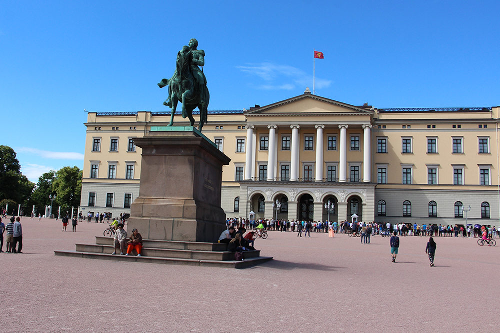 The Royal Palace in Oslo