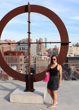Sculpture on the Roof of the Whitney
