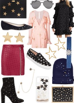 Sparkles and Shoes - Star Pattern Trend Fall 2017