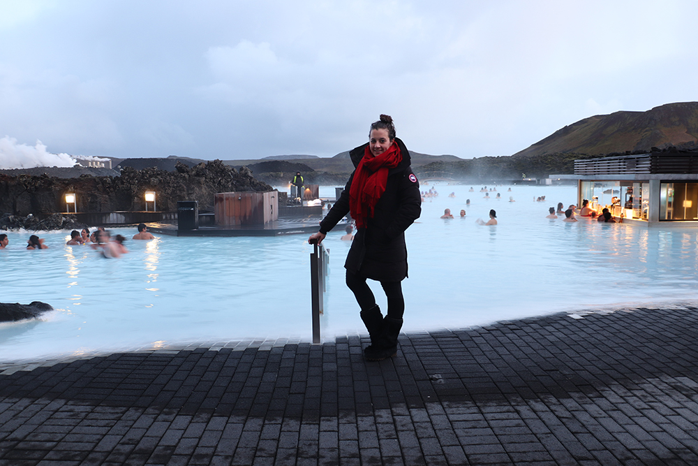 Outside the Blue Lagoon