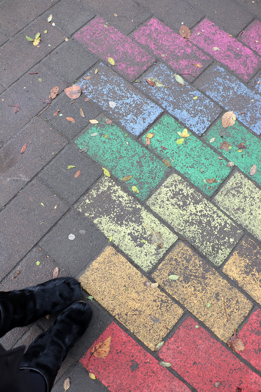 Sidewalk Art in Reykjavik
