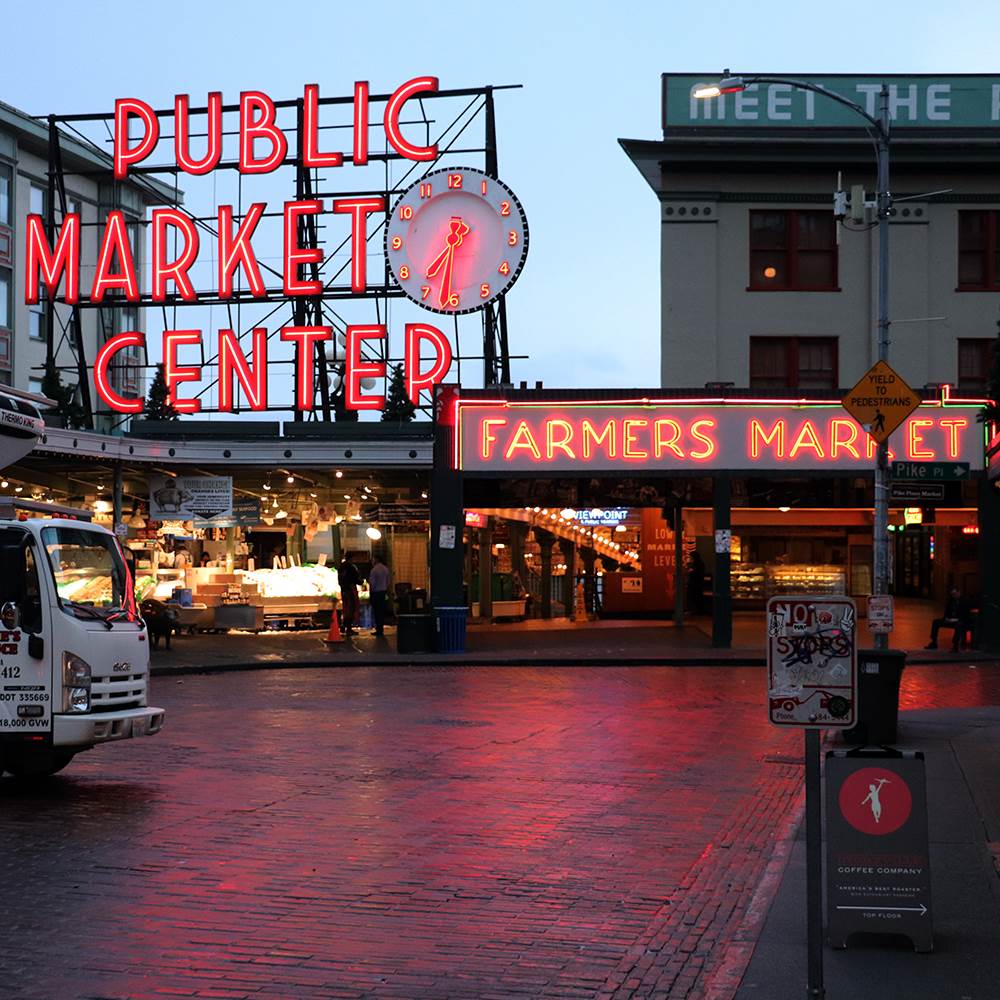 Best Instagram Hashtags for Travel - Seattle Pike Place Market