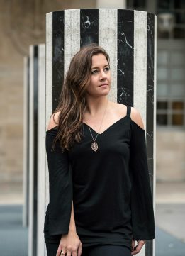 Head to Toe Black at the Les Deux Plateaux in the Lanston Cold Shoulder Mini Dress and |Juste un Clou Bracelets in Yellow Gold