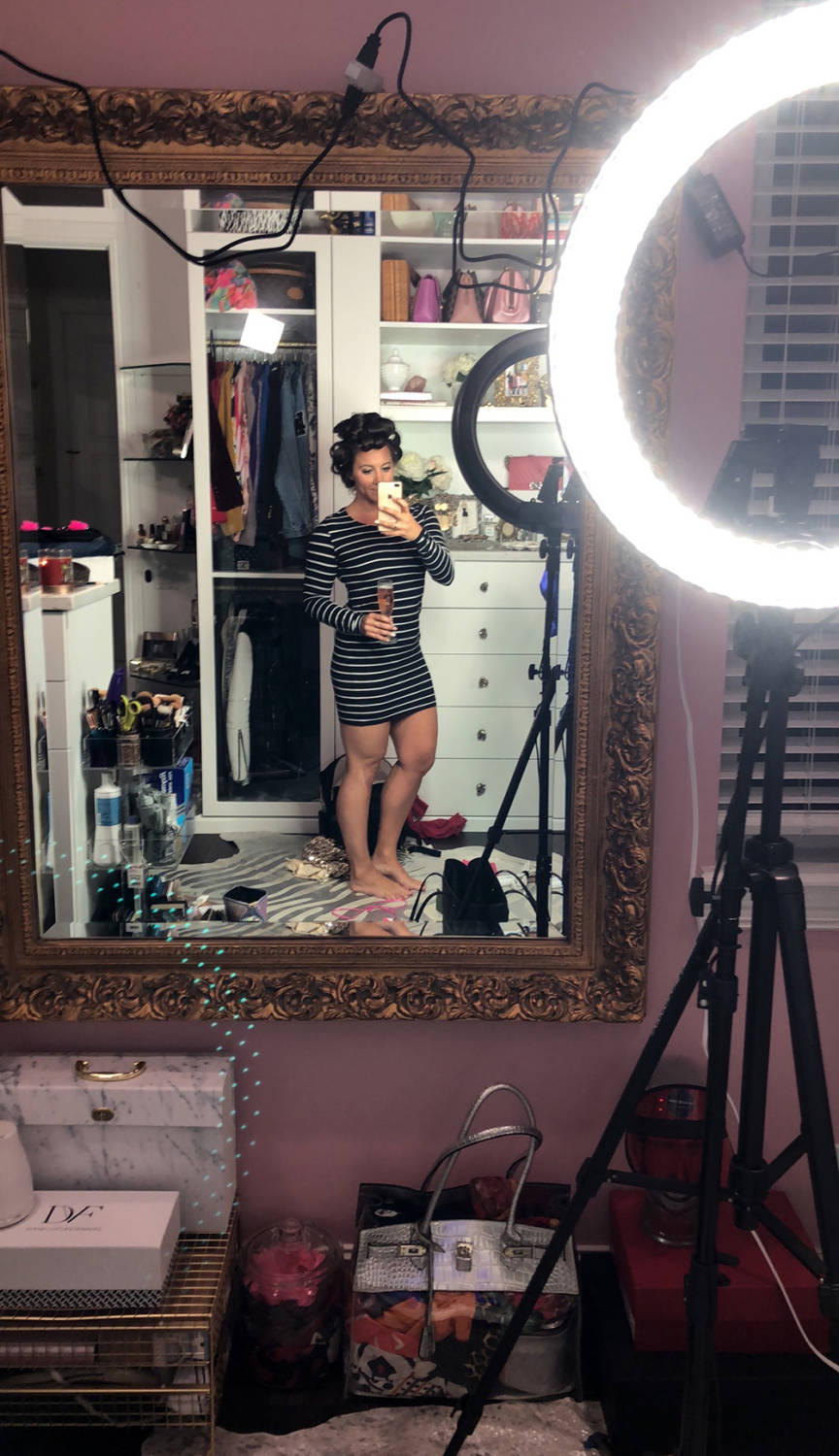 NYE Prep Selfie