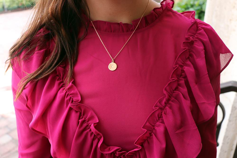 kate spade new york 'one in a million' initial pendant necklace&nbsp;
