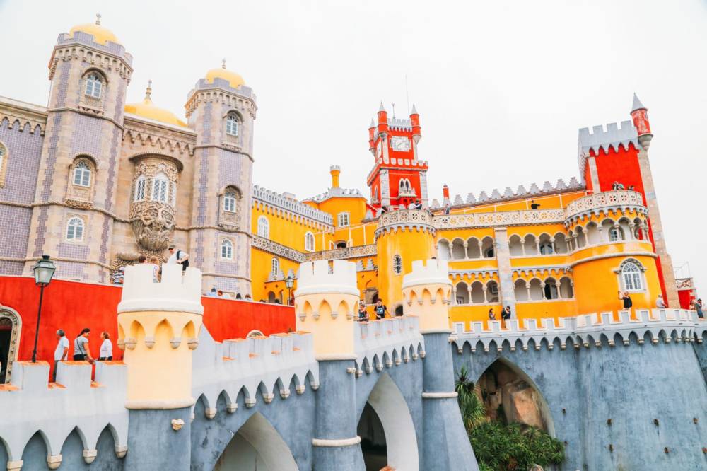 Planning for Portugal - Pena Palace in Sintra - Hand Luggage Only