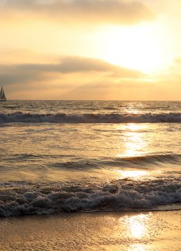 Shooting on Manual - Santa Monica Sunset