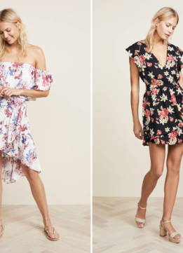 Fresh Florals for Spring - Shopbop Spring Sale Short Dresses