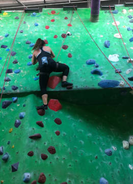Kelly Climbing at Brooklyn Boulders Gowanus