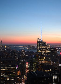 One Day in New York City - Sunset from Top of the Rock