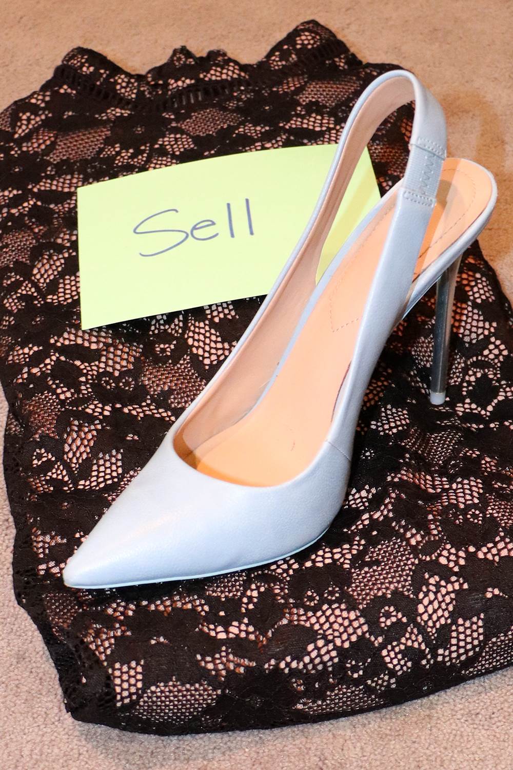 Sparkles and Shoes Spring Cleaning - Sell