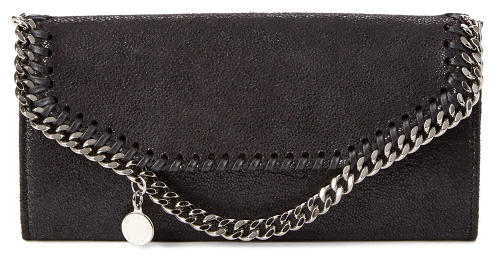 Zip Around Wallet - Stella McCartney Falabella Shaggy Deer Continental Wallet