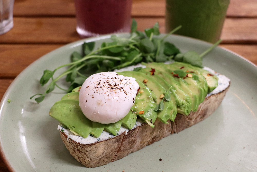 London Tourist Weekend - Avocado Toast at Avovar